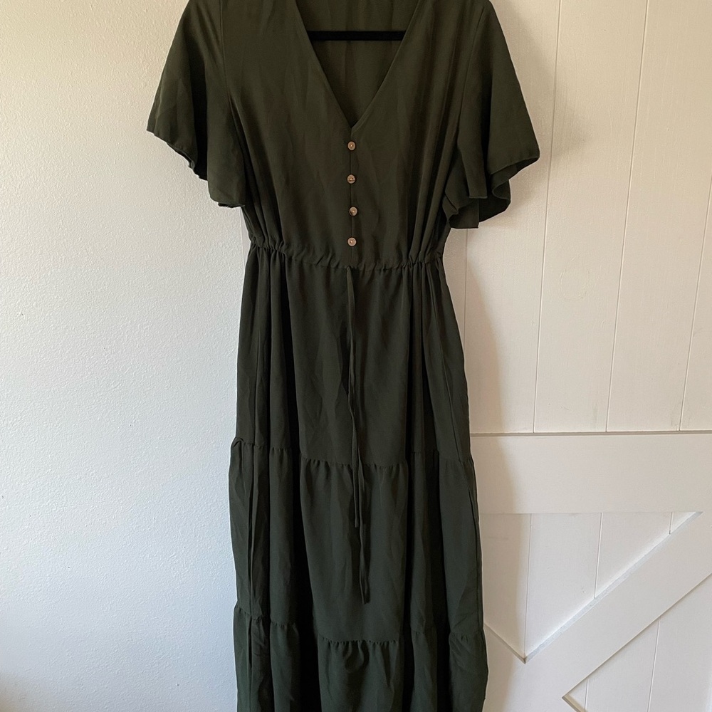 Green Maxi Dress
